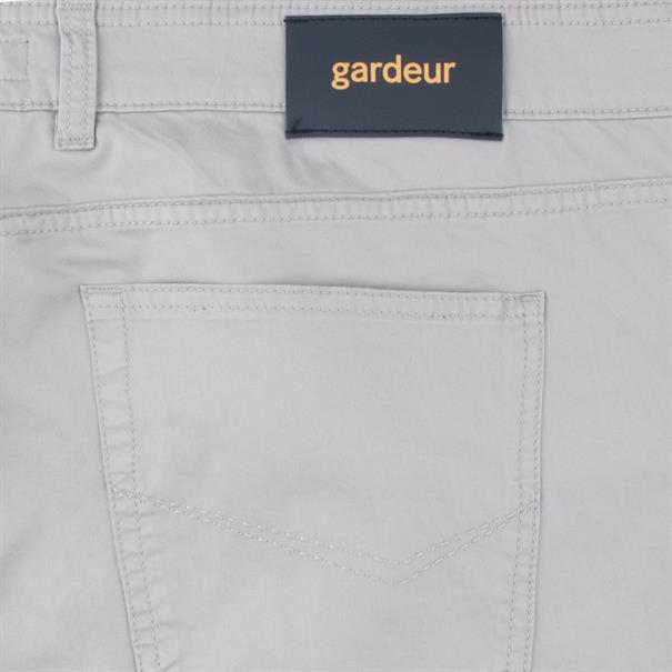 GARDEUR Baumwollhose hellgrau