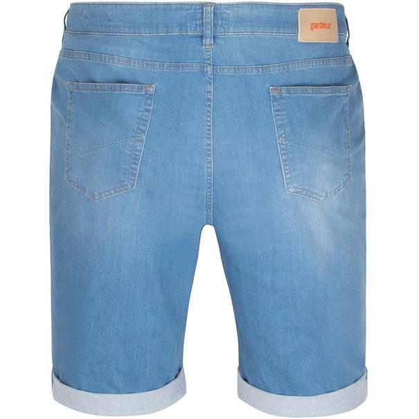 GARDEUR Jeans-Shorts blau