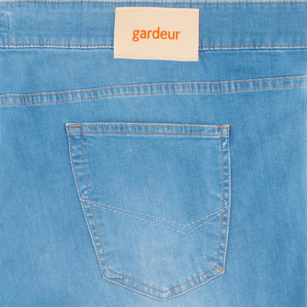 GARDEUR Jeans-Shorts blau