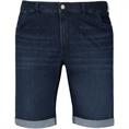 GARDEUR Jeans-Shorts dunkelblau