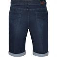 GARDEUR Jeans-Shorts dunkelblau