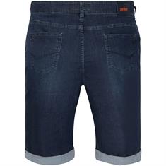 GARDEUR Jeans-Shorts dunkelblau