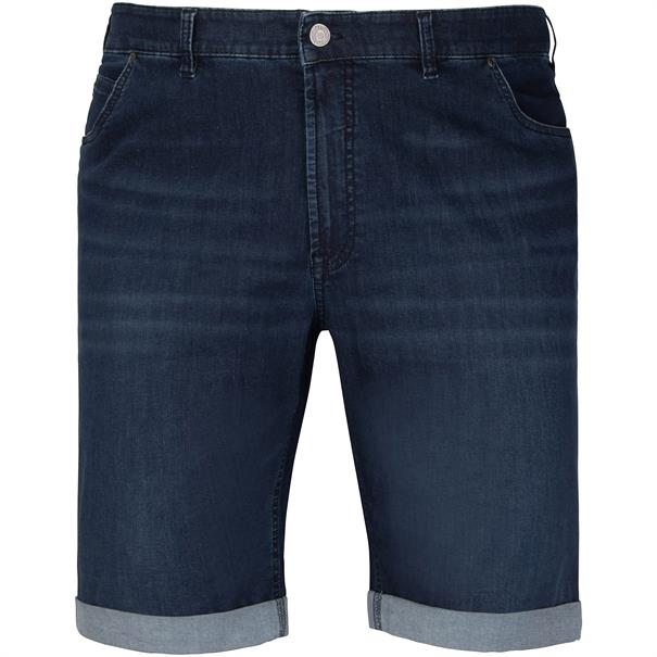 GARDEUR Jeans-Shorts dunkelblau