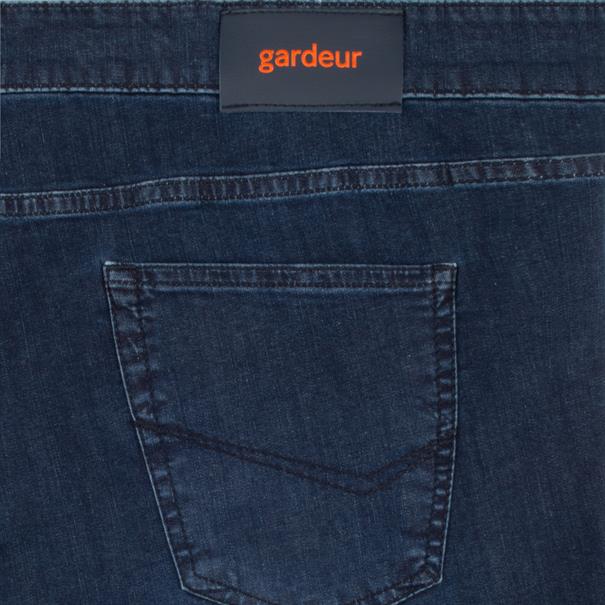 GARDEUR Jeans-Shorts dunkelblau