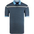 HAJO gestreiftes Poloshirt marine