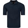 HAJO halbarm Polo-Pullover dunkelblau