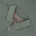 HAJO halbarm Poloshirt grün