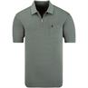 HAJO halbarm Poloshirt grün