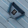 HAJO halbarm Poloshirt hellblau