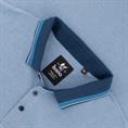 HAJO halbarm Poloshirt hellblau