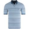 HAJO halbarm Poloshirt hellblau