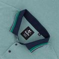 HAJO halbarm Poloshirt hellgrün