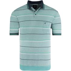 HAJO halbarm Poloshirt hellgrün