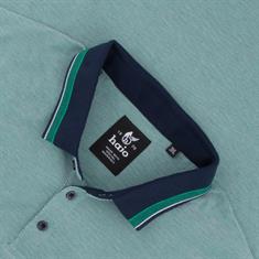 HAJO halbarm Poloshirt hellgrün