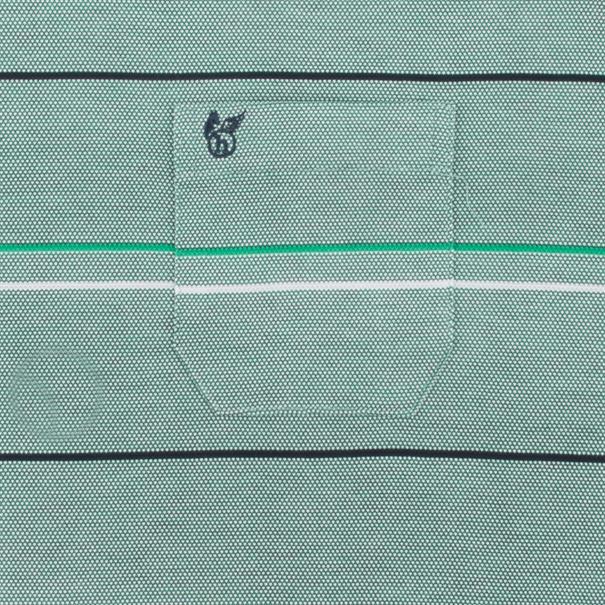 HAJO halbarm Poloshirt hellgrün