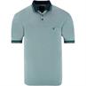 HAJO halbarm Poloshirt hellgrün