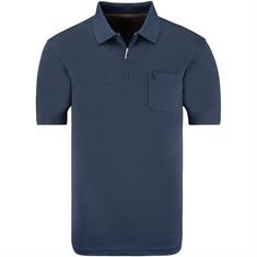 HAJO halbarm Poloshirt marine