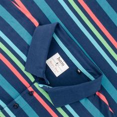 HAJO Poloshirt blau