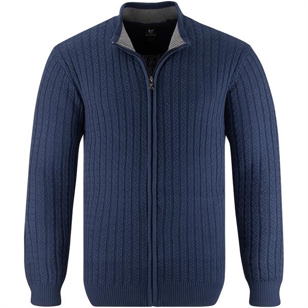 HAJO Strickjacke blau