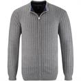 HAJO Strickjacke grau