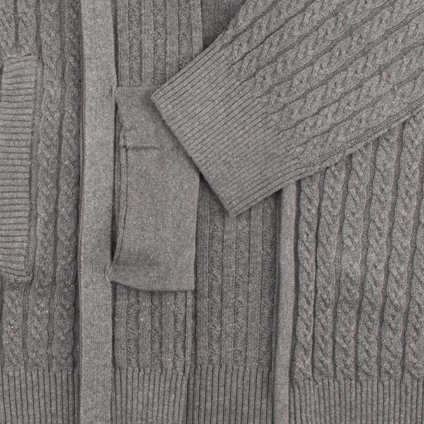 HAJO Strickjacke grau