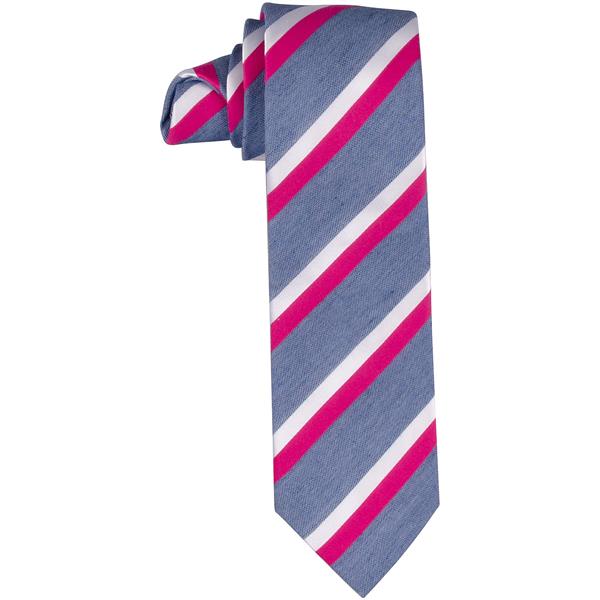 J.Ploenes elegante Krawatte rosa reine Seide Überlänge NEU