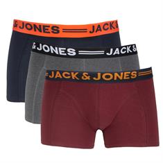 JACK & JONES Dreierpack-Pants bordeaux