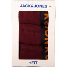 JACK & JONES Dreierpack-Pants bordeaux