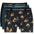 JACK & JONES Dreierpack Pants schwarz-petrol