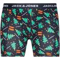 JACK & JONES Dreierpack Pants "Weihnachten" schwarz