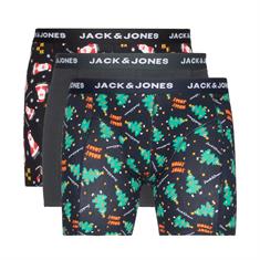 JACK & JONES Dreierpack Pants "Weihnachten" schwarz