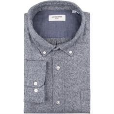 JACK & JONES Flannelhemd grau
