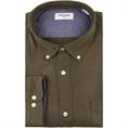 JACK & JONES Flannelhemd oliv