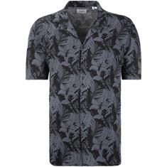 JACK & JONES halbarm Freizeithemd anthrazit