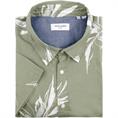 JACK & JONES halbarm Freizeithemd grün