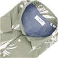 JACK & JONES halbarm Freizeithemd grün