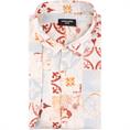 JACK & JONES halbarm Freizeithemd mit Leinenanteil hellblau