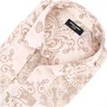 JACK & JONES halbarm Freizeithemd mit Leinenanteil rose