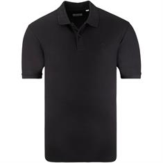 JACK & JONES halbarm Poloshirt schwarz