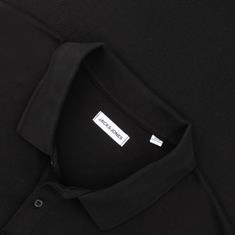 JACK & JONES halbarm Poloshirt schwarz