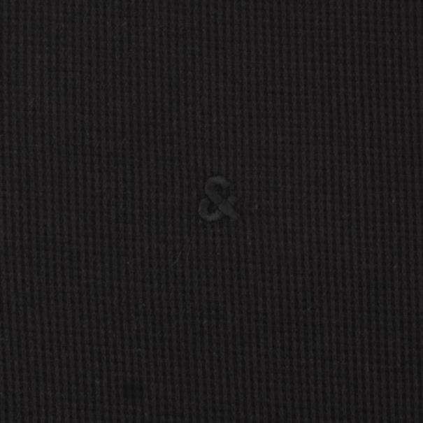 JACK & JONES halbarm Poloshirt schwarz