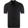 JACK & JONES halbarm Poloshirt schwarz