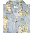 JACK & JONES halbarm Resorthemd blau