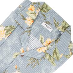 JACK & JONES halbarm Resorthemd blau