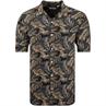 JACK & JONES halbarm Resorthemd schwarz