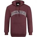 JACK & JONES Hoodie bordeaux