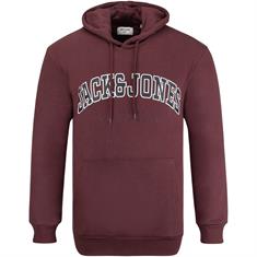 JACK & JONES Hoodie bordeaux