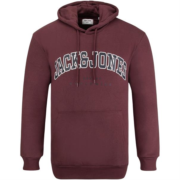 JACK & JONES Hoodie bordeaux