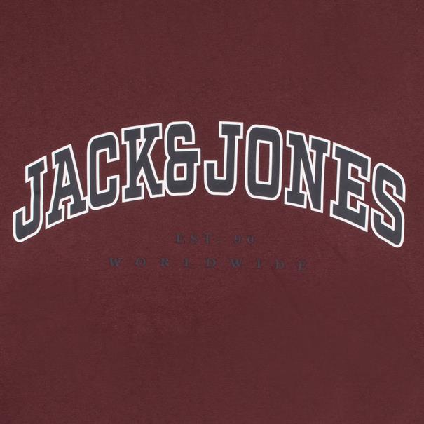 JACK & JONES Hoodie bordeaux