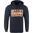 JACK & JONES Hoodie dunkelblau